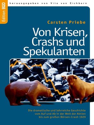 cover image of Von Krisen, Crashs und Spekulanten